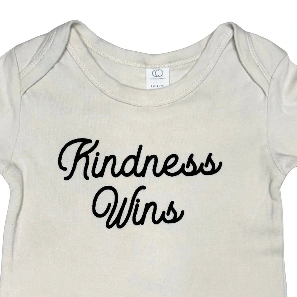 Colored Organics Kindness‎ Wins Onesie